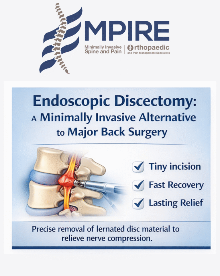 Endoscopic Discectomy: Minimally Invasive Relief for Herniated Discs