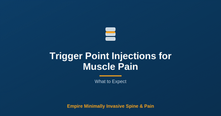 Trigger Point Injections for Muscle Pain: What to Expect — Empire Minimally Invasive Spine and Pain