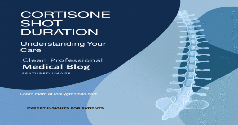 How long does a cortisone shot last — Empire Minimally Invasive Spine and Pain